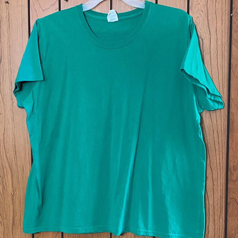 Port and Company Green Short Sleeve Tee